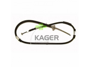 KAGER 19-1090 trosas, stovėjimo stabdys 
 Stabdžių sistema -> Valdymo svirtys/trosai
4643002040, 4643012300