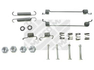 MAPCO 9172 priedų komplektas, stabdžių trinkelės 
 Stabdžių sistema -> Būgninis stabdys -> Dalys/priedai
4308 52, 95659472, 4308.52, 7701202347