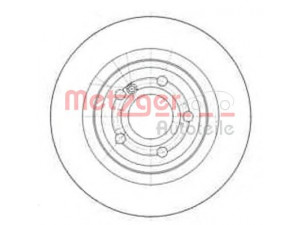 METZGER 15021 V stabdžių diskas 
 Dviratė transporto priemonės -> Stabdžių sistema -> Stabdžių diskai / priedai
0004231612, 1724230212