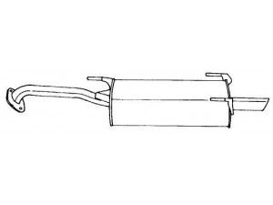 AKS DASIS SG44603 galinis duslintuvas