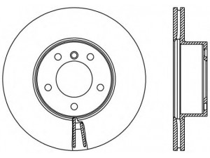 OPEN PARTS BDR2429.20 stabdžių diskas 
 Stabdžių sistema -> Diskinis stabdys -> Stabdžių diskas
34116774875, 34116783755, 34116855006
