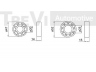 TREVI AUTOMOTIVE WB1743 rato guolio komplektas 
 Ašies montavimas/vairavimo mechanizmas/ratai -> Rato stebulė/montavimas -> Rato guolis
0812362047, 0918021001, 0926225061