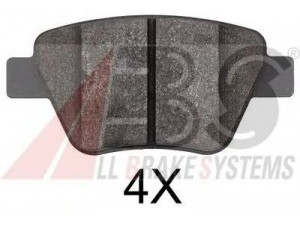 A.B.S. 37784 stabdžių trinkelių rinkinys, diskinis stabdys 
 Techninės priežiūros dalys -> Papildomas remontas
5K0698451, 5K0698451, 5K0.698.451