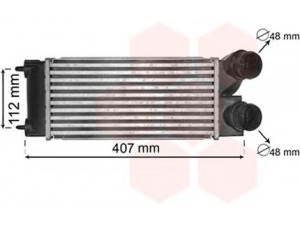 VAN WEZEL 40004332 tarpinis suslėgto oro aušintuvas, kompresorius 
 Variklis -> Oro tiekimas -> Įkrovos agregatas (turbo/superįkrova) -> Tarpinis suslėgto oro aušintuvas
0384L4