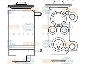 HELLA 8UW 351 234-131 išsiplėtimo vožtuvas, oro kondicionavimas 
 Oro kondicionavimas -> Vožtuvai
6 934 406, 6 981 484, 64 11 6 934 406