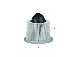 KNECHT LX 1933 oro filtras 
 Techninės priežiūros dalys -> Techninės priežiūros intervalai
F5OX9601AB, PHE000100