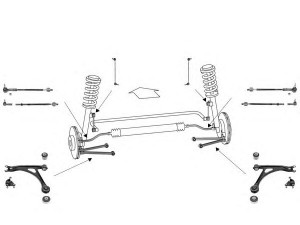 MEYLE WG0385100 vairavimo mechanizmas; rato pakaba 
 Ašies montavimas/vairavimo mechanizmas/ratai -> Prekių paieška pagal schemą