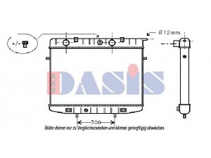 AKS DASIS 150700N radiatorius, variklio aušinimas 
 Aušinimo sistema -> Radiatorius/alyvos aušintuvas -> Radiatorius/dalys
1300119, 1300120, 1300136, 6302002