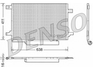 DENSO DCN17004 kondensatorius, oro kondicionierius 
 Oro kondicionavimas -> Kondensatorius