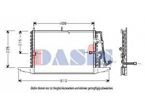 AKS DASIS 092080N kondensatorius, oro kondicionierius 
 Oro kondicionavimas -> Kondensatorius
1018381, 7104728, 93GW19710BC, 93GW19710BD