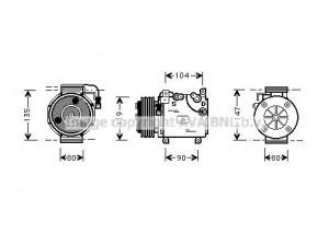 AVA QUALITY COOLING MTK020 kompresorius, oro kondicionierius 
 Oro kondicionavimas -> Kompresorius/dalys
AKC200A204L, AKC200A204R, MR315258