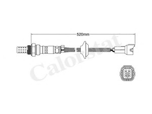 CALORSTAT by Vernet LS140300 lambda jutiklis 
 Variklis -> Variklio elektra
18213-58B21, 18213-60G10, 18213-60G11