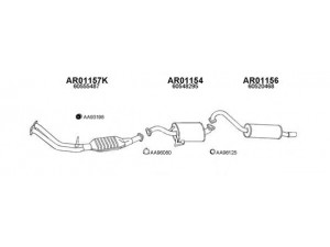 VENEPORTE 010063 išmetimo sistema 
 Išmetimo sistema -> Išmetimo sistema, visa
