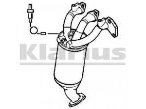 KLARIUS 322236 katalizatoriaus keitiklis 
 Išmetimo sistema -> Katalizatoriaus keitiklis
5850144, 55559169, R1620089, 55559169