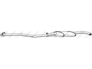 BOSAL 289-903 vidurinis duslintuvas 
 Išmetimo sistema -> Duslintuvas
115 490 01 15, 115 490 04 15, 115 490 15 21
