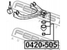 FEBEST 0420-505 atramos/vairo trauklė 
 Ašies montavimas/vairavimo mechanizmas/ratai -> Sujungimai -> Atramos/vairo trauklė
MB912506, MR162804