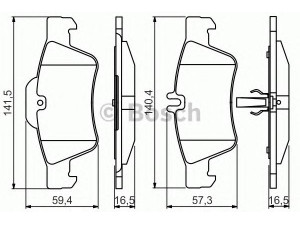 BOSCH 0 986 495 248 stabdžių trinkelių rinkinys, diskinis stabdys 
 Techninės priežiūros dalys -> Papildomas remontas
000 423 02 30, 003 420 51 20, 004 420 44 20