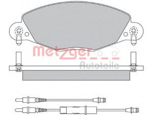 METZGER 1170437 stabdžių trinkelių rinkinys, diskinis stabdys 
 Techninės priežiūros dalys -> Papildomas remontas
4252.16, 4252.16, 4252.49, 4252.89