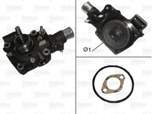 VALEO 506304 vandens siurblys 
 Aušinimo sistema -> Vandens siurblys/tarpiklis -> Vandens siurblys
500300476, 98438356, 500300476