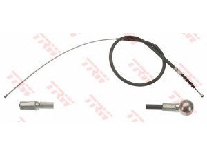 TRW GCH604 trosas, stovėjimo stabdys 
 Stabdžių sistema -> Valdymo svirtys/trosai
1T0609721M