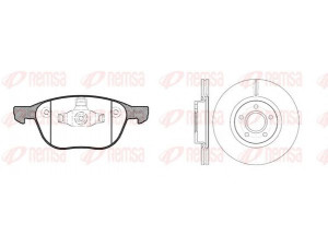 REMSA 81082.01 stabdžių rinkinys, diskiniai stabdžiai 
 Stabdžių sistema -> Diskinis stabdys -> Stabdžių remonto rinkinys
12236820, 12539650, 2745100