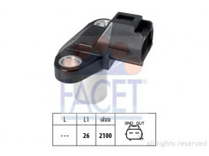 FACET 9.0362 jutiklis, skirstomojo veleno padėtis 
 Elektros įranga -> Jutikliai
8-97160535-0, 62 36 600, 77 01 052 657