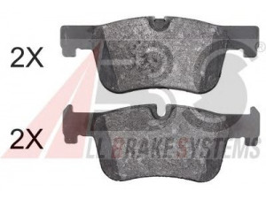 A.B.S. 37921 stabdžių trinkelių rinkinys, diskinis stabdys 
 Techninės priežiūros dalys -> Papildomas remontas
34116850568