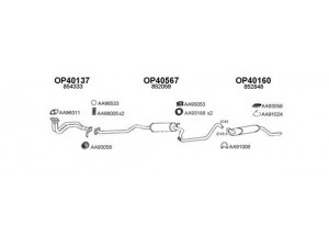 VENEPORTE 400145 išmetimo sistema