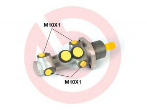 BREMBO M 68 018 pagrindinis cilindras, stabdžiai 
 Stabdžių sistema -> Pagrindinis stabdžių cilindras
7700810985, 010131, 03212206213