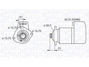 MAGNETI MARELLI 063524160460 starteris 
 Elektros įranga -> Starterio sistema -> Starteris
106023, 4786023, 4786023