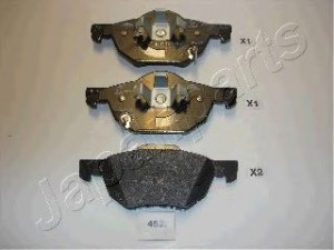 JAPANPARTS PA-452AF stabdžių trinkelių rinkinys, diskinis stabdys 
 Techninės priežiūros dalys -> Papildomas remontas
45022-SEA-E01