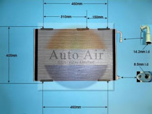 AUTO AIR GLOUCESTER 16-8910 kondensatorius, oro kondicionierius 
 Oro kondicionavimas -> Kondensatorius
6455CH, 6455CJ, 9651866980, 9651867080