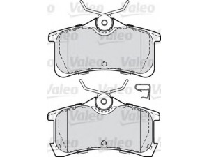 VALEO 598810 stabdžių trinkelių rinkinys, diskinis stabdys 
 Techninės priežiūros dalys -> Papildomas remontas
04466-02010, 04466-02060, 04466-20130