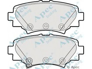 APEC braking PAD1969 stabdžių trinkelių rinkinys, diskinis stabdys
B4Y02648ZA, B4Y02648ZB