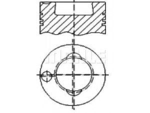MAHLE ORIGINAL S48930 stūmoklis
A4470371201