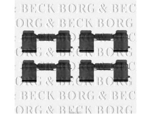 BORG & BECK BBK1303 priedų komplektas, diskinių stabdžių trinkelės 
 Stabdžių sistema -> Diskinis stabdys -> Stabdžių dalys/priedai