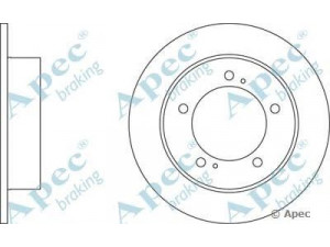 APEC braking DSK942 stabdžių diskas 
 Dviratė transporto priemonės -> Stabdžių sistema -> Stabdžių diskai / priedai
5521180000, 5551180000