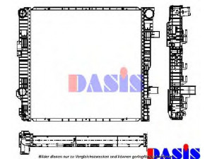 AKS DASIS 132010N radiatorius, variklio aušinimas
6685000002, A6685000002