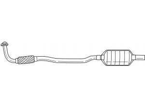 AKS DASIS SG41110 katalizatoriaus keitiklis