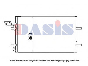 AKS DASIS 222008N kondensatorius, oro kondicionierius 
 Oro kondicionavimas -> Kondensatorius
31292022, 31356000, 8623401