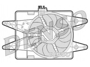 DENSO DER09023 ventiliatorius, radiatoriaus 
 Aušinimo sistema -> Oro aušinimas
46737733, 46810057