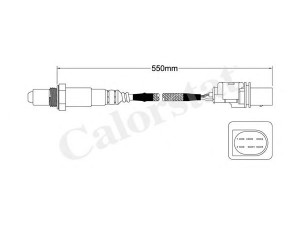 CALORSTAT by Vernet LS150015 lambda jutiklis 
 Išmetimo sistema -> Jutiklis/zondas
079906262, 07C906262CB