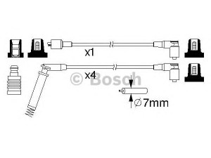 BOSCH 0 986 357 148 uždegimo laido komplektas 
 Kibirkšties / kaitinamasis uždegimas -> Uždegimo laidai/jungtys
1612557, 90443691, 90443943, 90443691