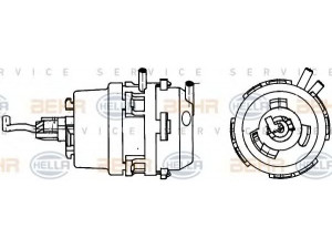HELLA 6NV 351 329-301 sukamosios movos vožtuvas, suspausto oro sistema
201 800 00 75, A 201 800 00 75