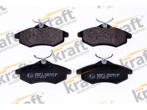 KRAFT AUTOMOTIVE 6006140 stabdžių trinkelių rinkinys, diskinis stabdys 
 Techninės priežiūros dalys -> Papildomas remontas
425236, 425258, 4253-45, 4253-84