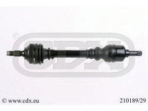 CDX 210189/29 kardaninis velenas 
 Ratų pavara -> Kardaninis velenas
