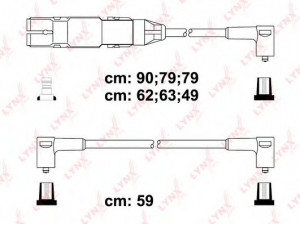 LYNXauto SPE8016 uždegimo laido komplektas
021905409, 021905409B