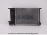 AKS DASIS 050850N radiatorius, variklio aušinimas 
 Aušinimo sistema -> Radiatorius/alyvos aušintuvas -> Radiatorius/dalys
17111712982, 17111712994, 17111719304