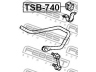 FEBEST TSB-740 skersinio stabilizatoriaus įvorių komplektas 
 Ašies montavimas/vairavimo mechanizmas/ratai -> Stabilizatorius/fiksatoriai -> Sklendės
48818-30080