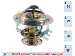 FAE 5303882 termostatas, aušinimo skystis 
 Aušinimo sistema -> Termostatas/tarpiklis -> Thermostat
1956976, 8553-15-171, 21200-05D00